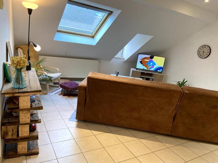 10Min Bus Strasbourg Centre-Parking Prive-Wifi-Tv Apartment Bischheim ภายนอก รูปภาพ
